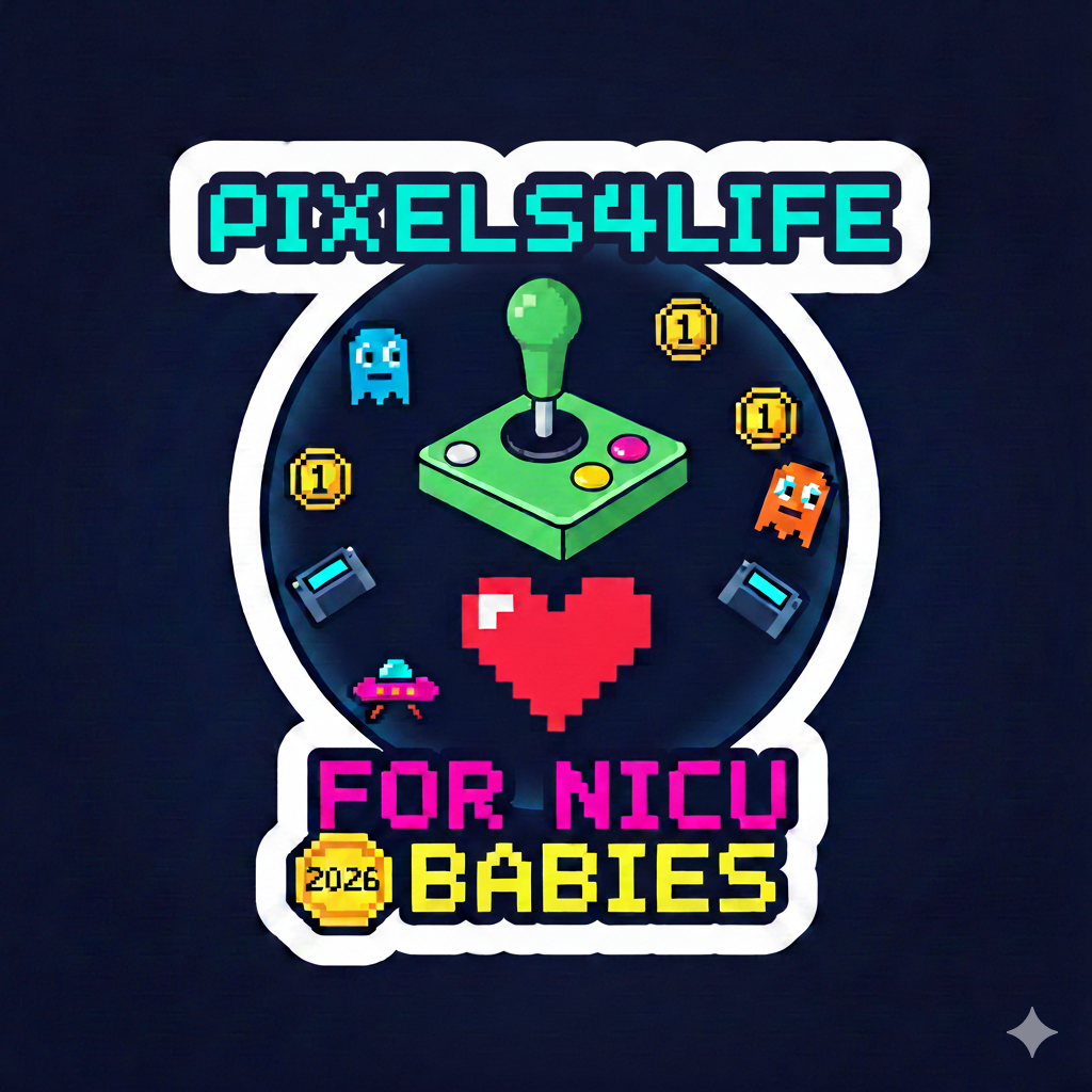 pixels4life for NICU babies campaign logo